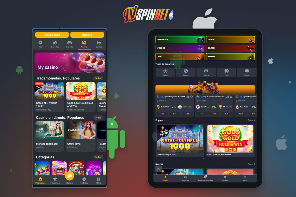 Prueba la cómoda aplicación móvil de Jvspin Casino