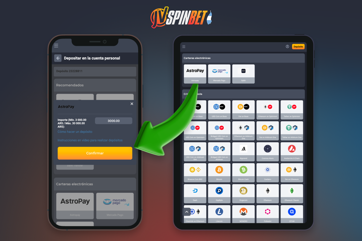 Hacer un depósito en Jvspin es fácil