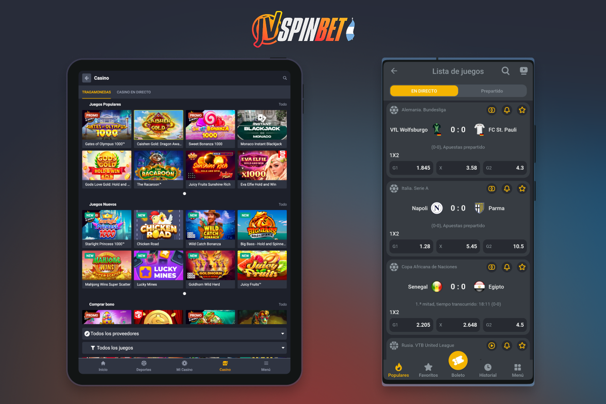 Jvspin permite el uso de dispositivos móviles