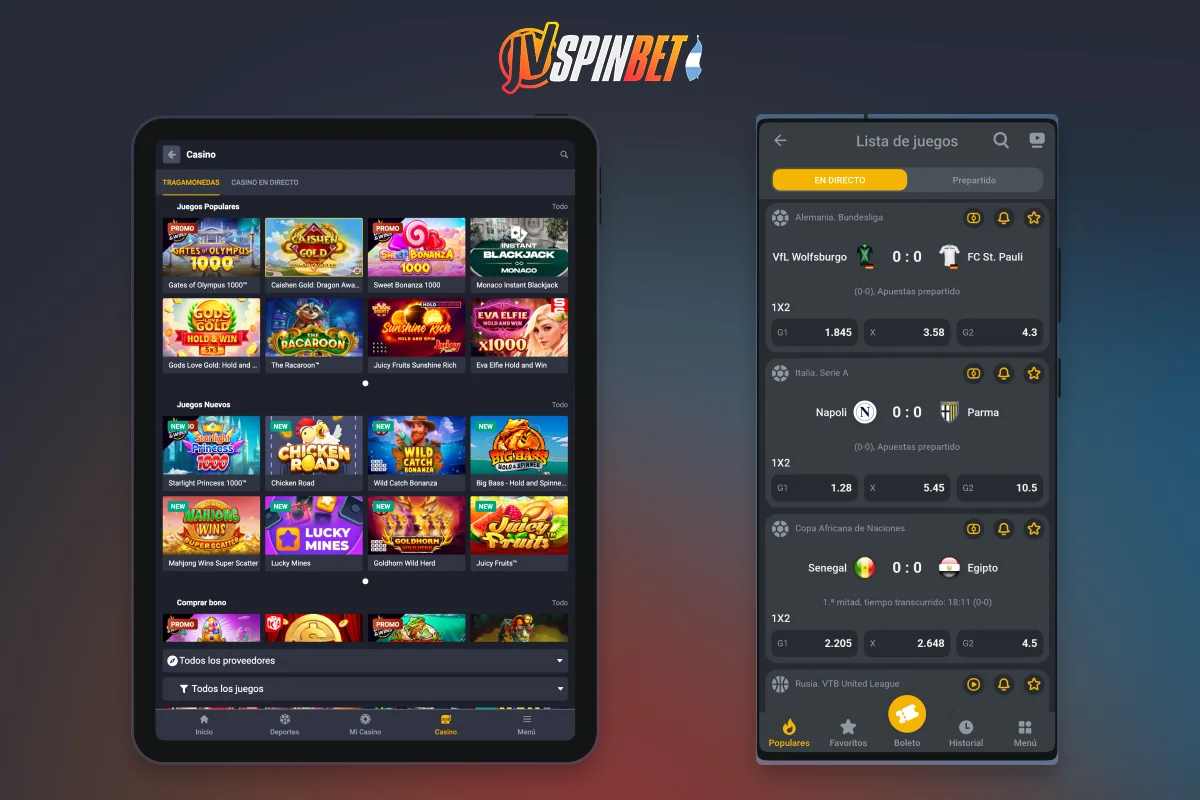 Jvspin permite el uso de dispositivos móviles